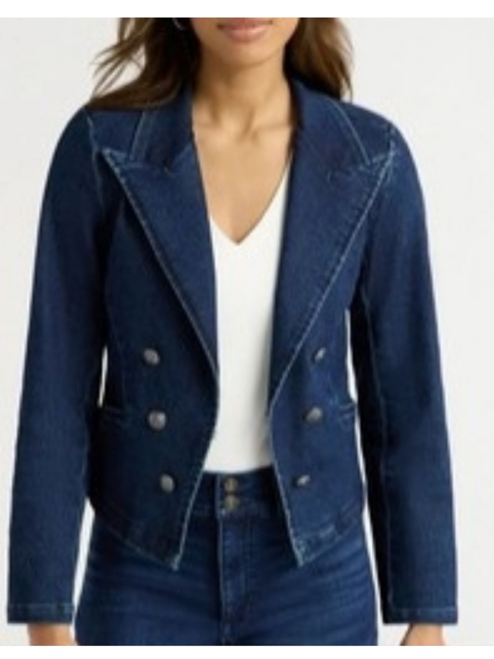 sofia by sofia vergara Navy Blue Blazer Jacket